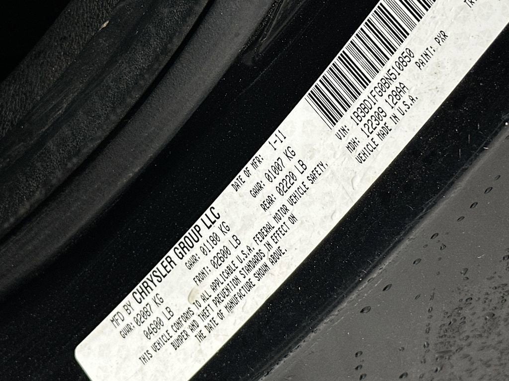 2011 Dodge Avenger Heat