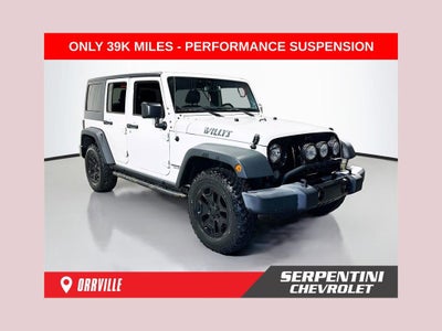 2017 Jeep Wrangler Unlimited Willys Wheeler