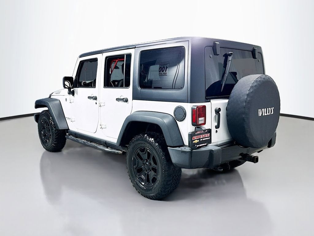 2017 Jeep Wrangler Unlimited Willys Wheeler