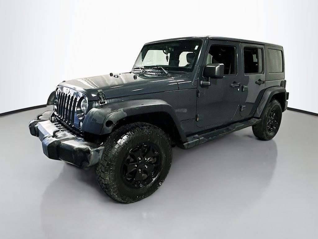 Used 2016 Jeep Wrangler Unlimited Sport S with VIN 1C4BJWDG8GL287662 for sale in Orrville, OH