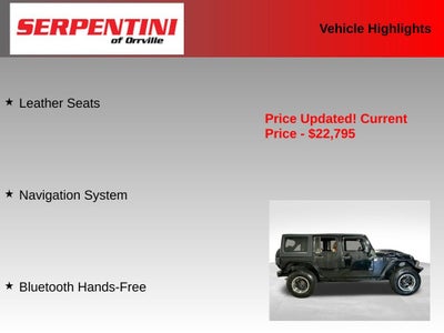 2018 Jeep Wrangler JK Unlimited Sahara