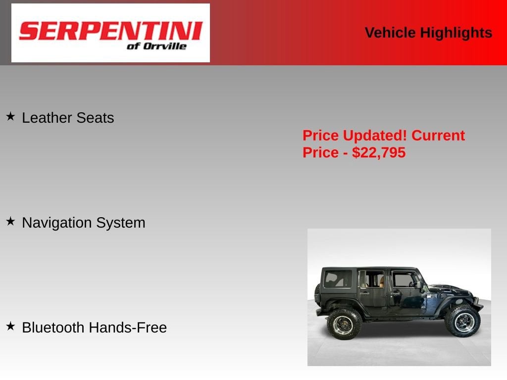 2018 Jeep Wrangler JK Unlimited Sahara