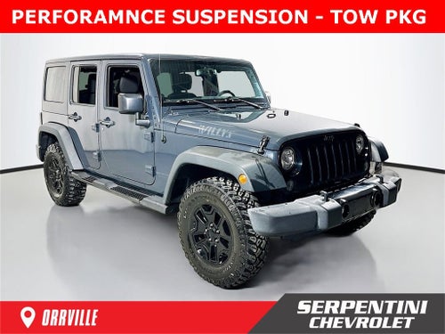 2018 Jeep Wrangler JK Unlimited Willys Wheeler W