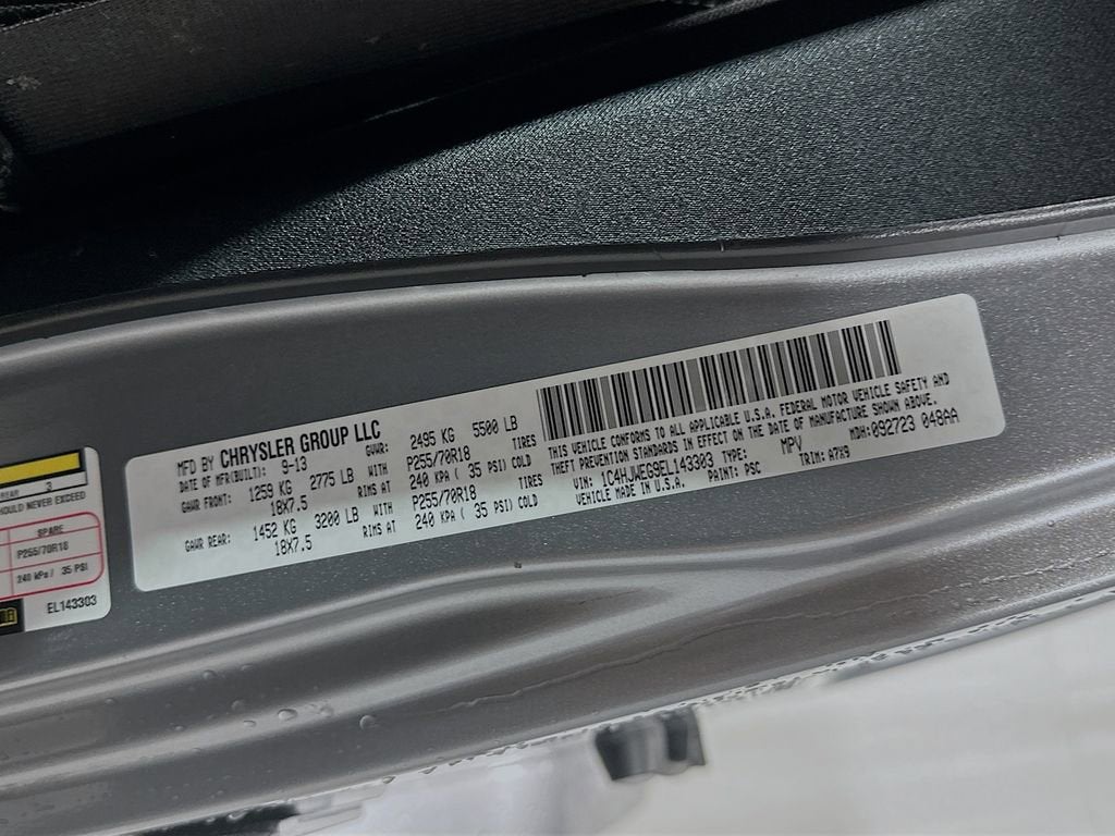 2014 Jeep Wrangler Unlimited Sahara