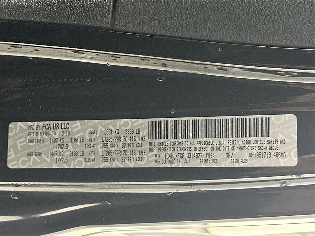 2018 Jeep Wrangler Unlimited Rubicon