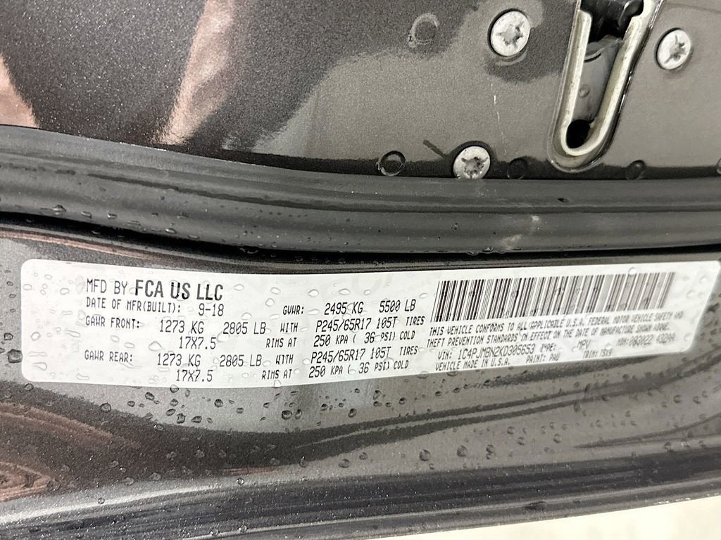 2019 Jeep Cherokee Trailhawk