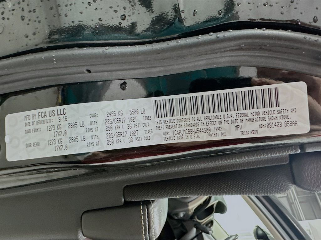 2017 Jeep Cherokee Latitude