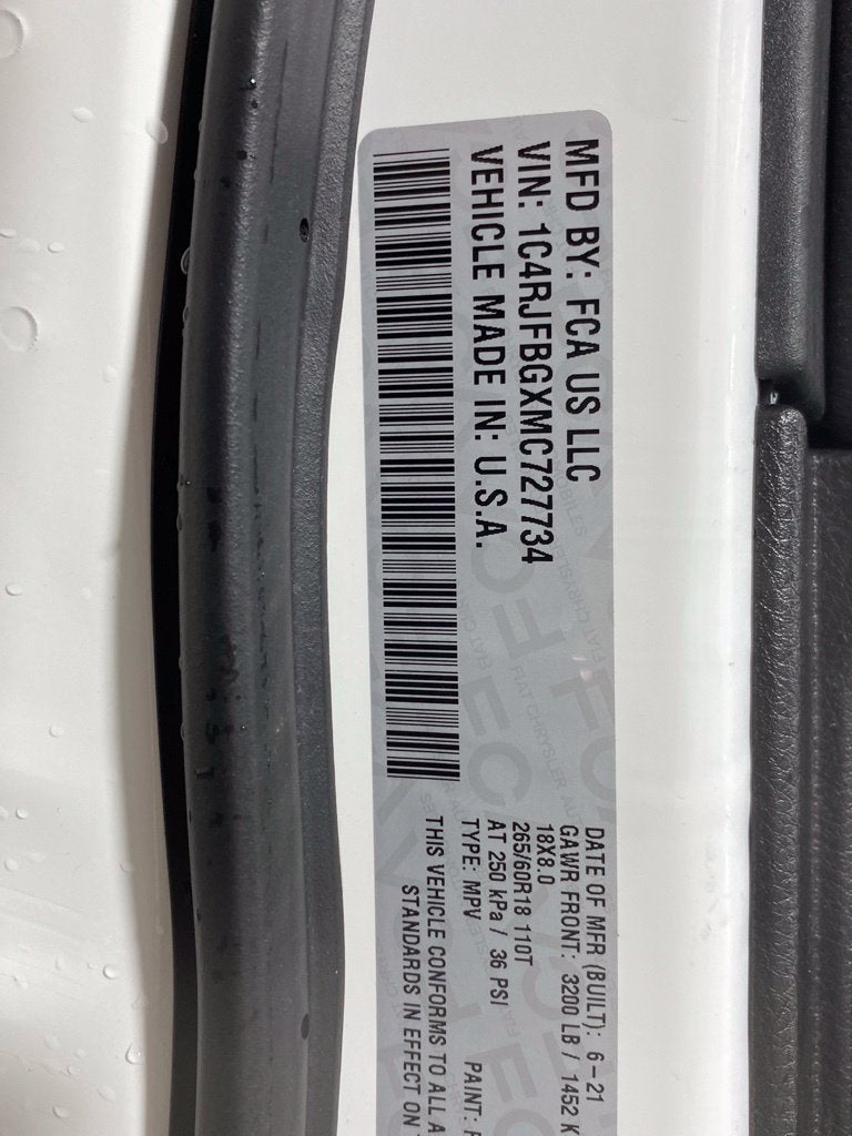 2021 Jeep Grand Cherokee Limited 4x4