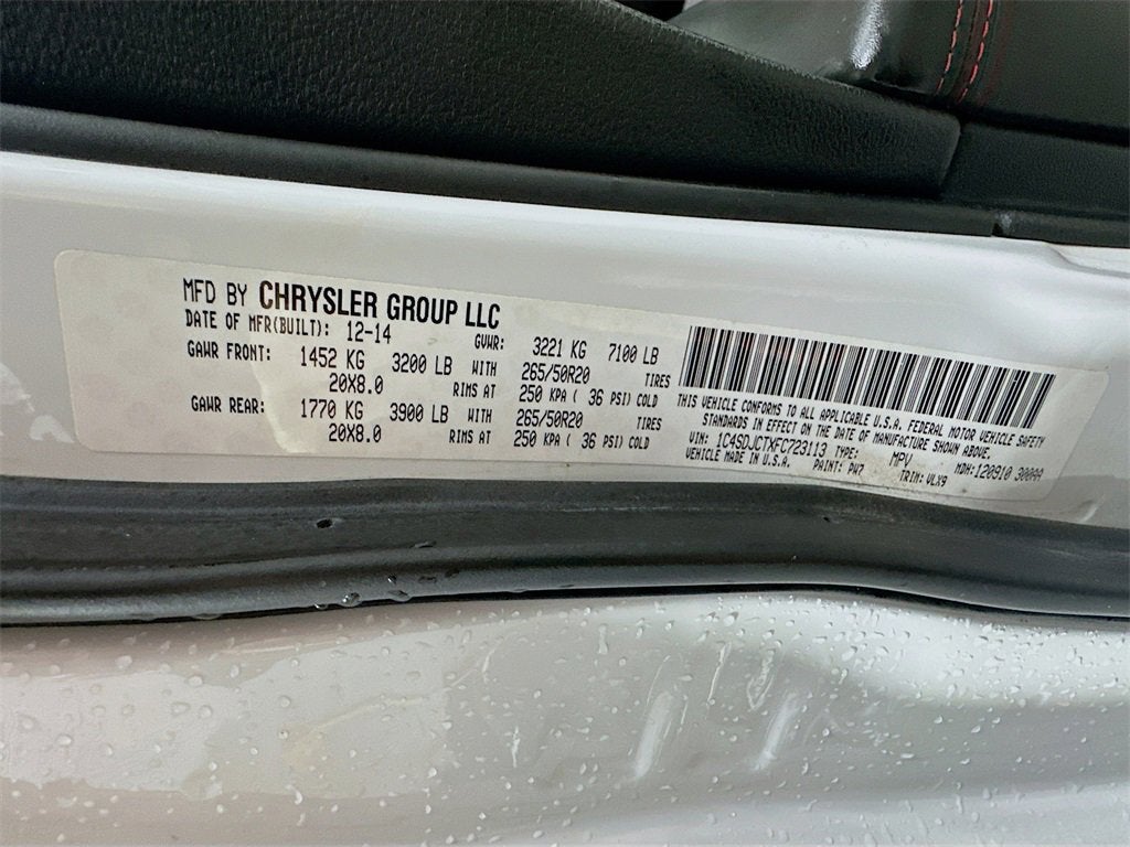 2015 Dodge Durango R/T