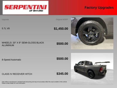 2018 RAM 1500 Sport Quad Cab 4x4 6'4" Box
