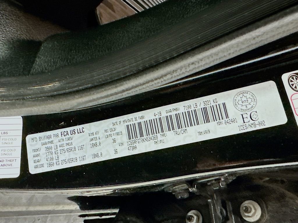 2019 RAM 1500 Tradesman