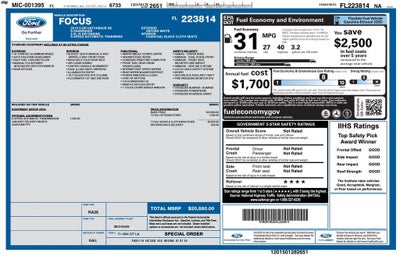 2015 Ford Focus SE