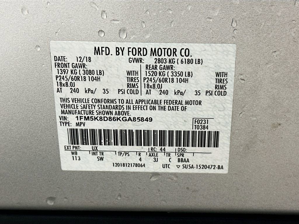 2019 Ford Explorer XLT