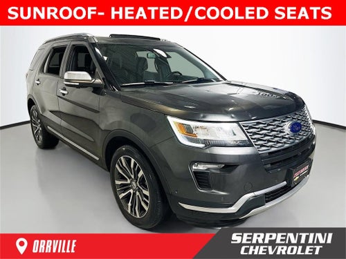 2018 Ford Explorer Platinum