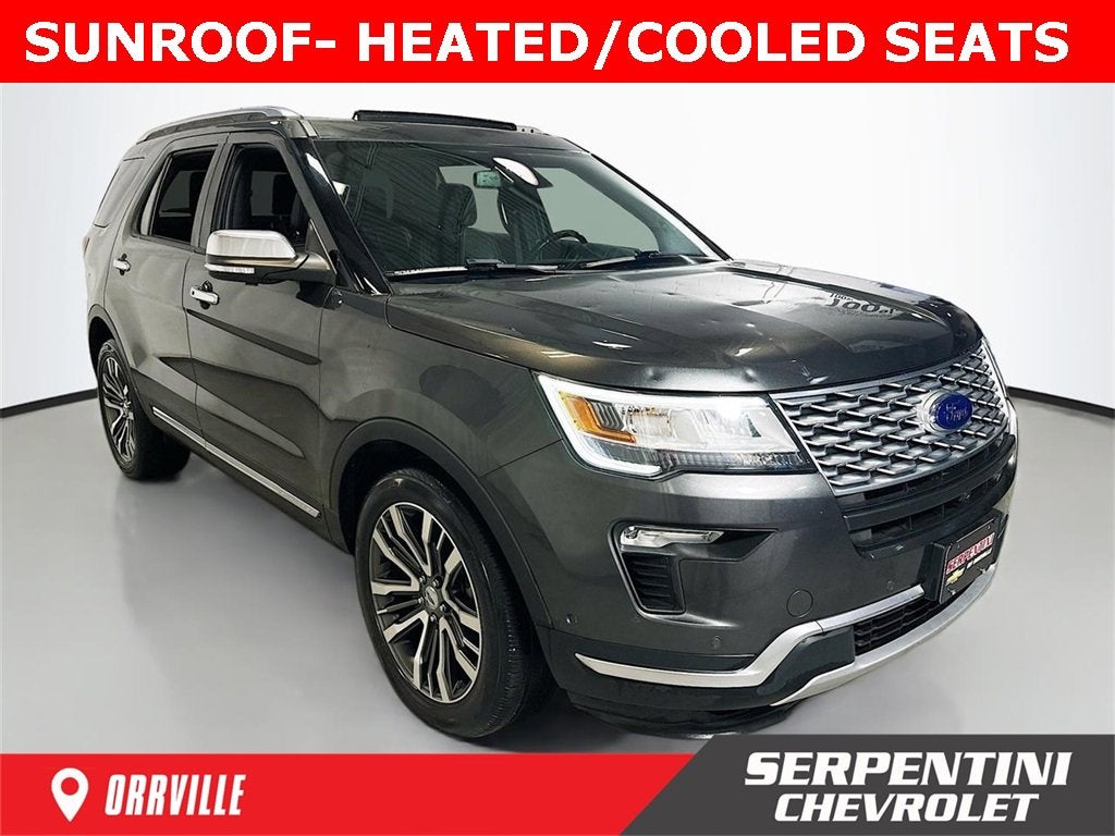 2018 Ford Explorer Platinum