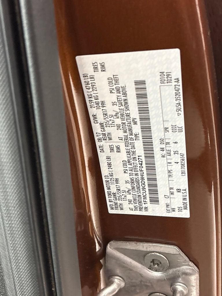 2017 Ford Escape SE
