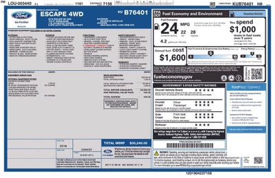 2019 Ford Escape SE