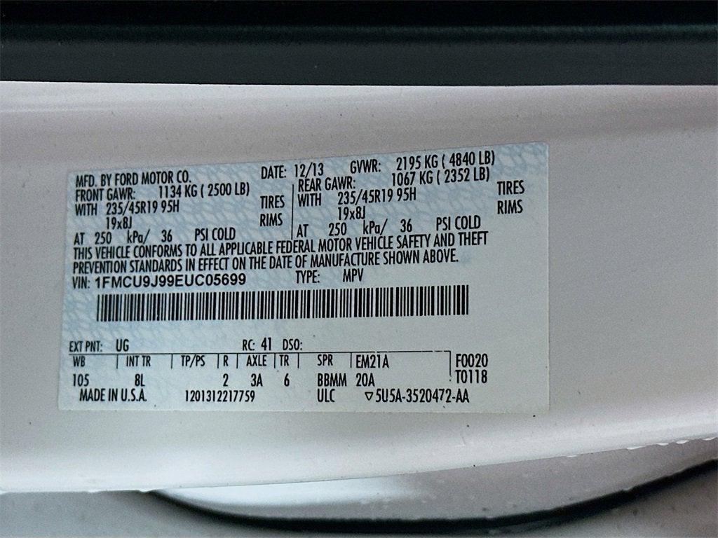 2014 Ford Escape Titanium