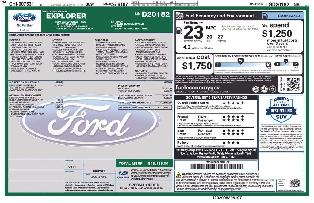 2020 Ford Explorer XLT