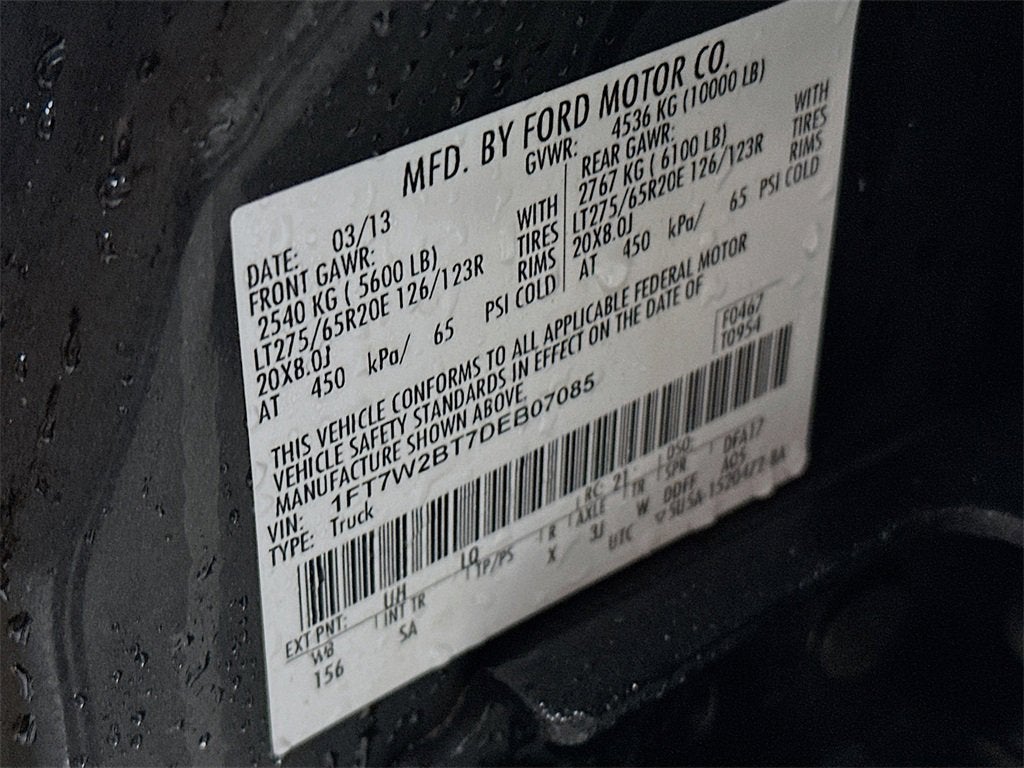 2013 Ford Super Duty F-250 SRW XL