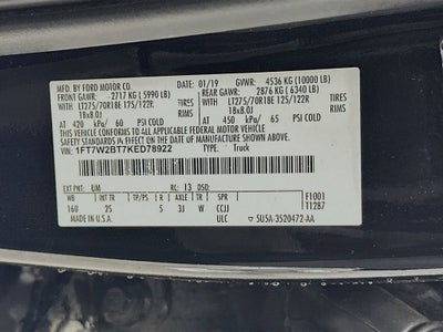 2019 Ford Super Duty F-250 SRW XL