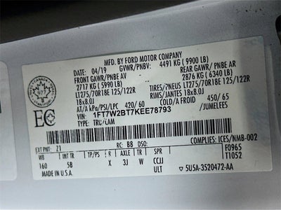 2019 Ford Super Duty F-250 SRW XL