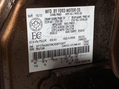 2012 Ford Super Duty F-250 SRW XL