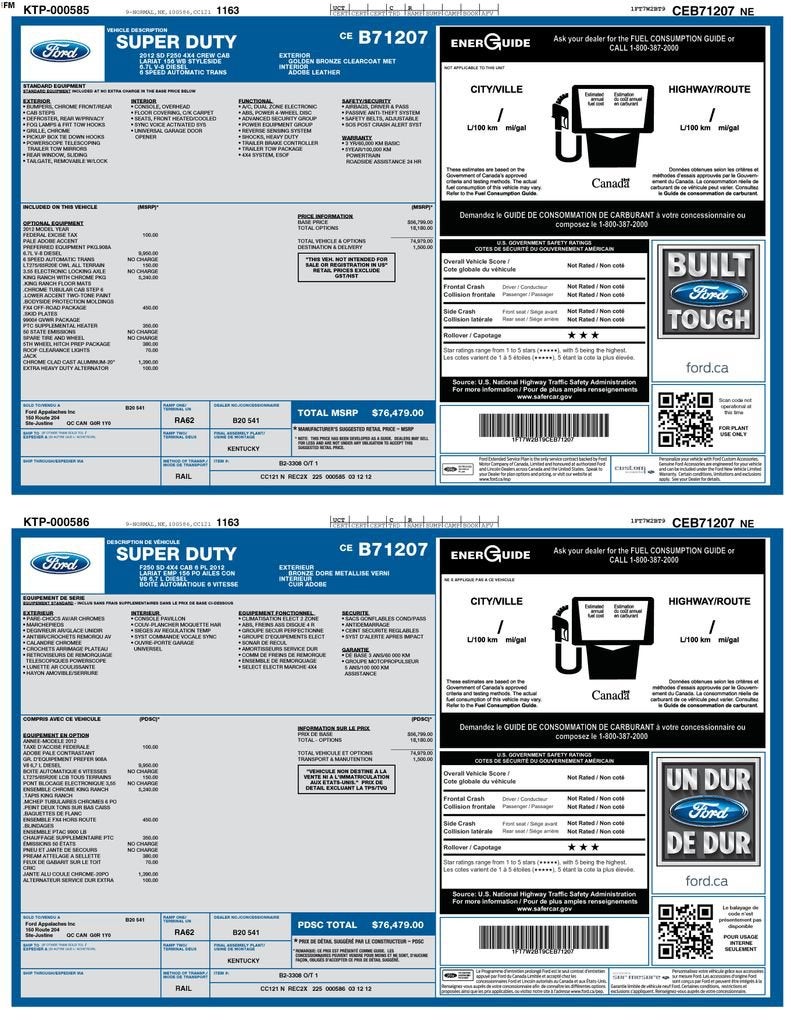 2012 Ford Super Duty F-250 SRW XL