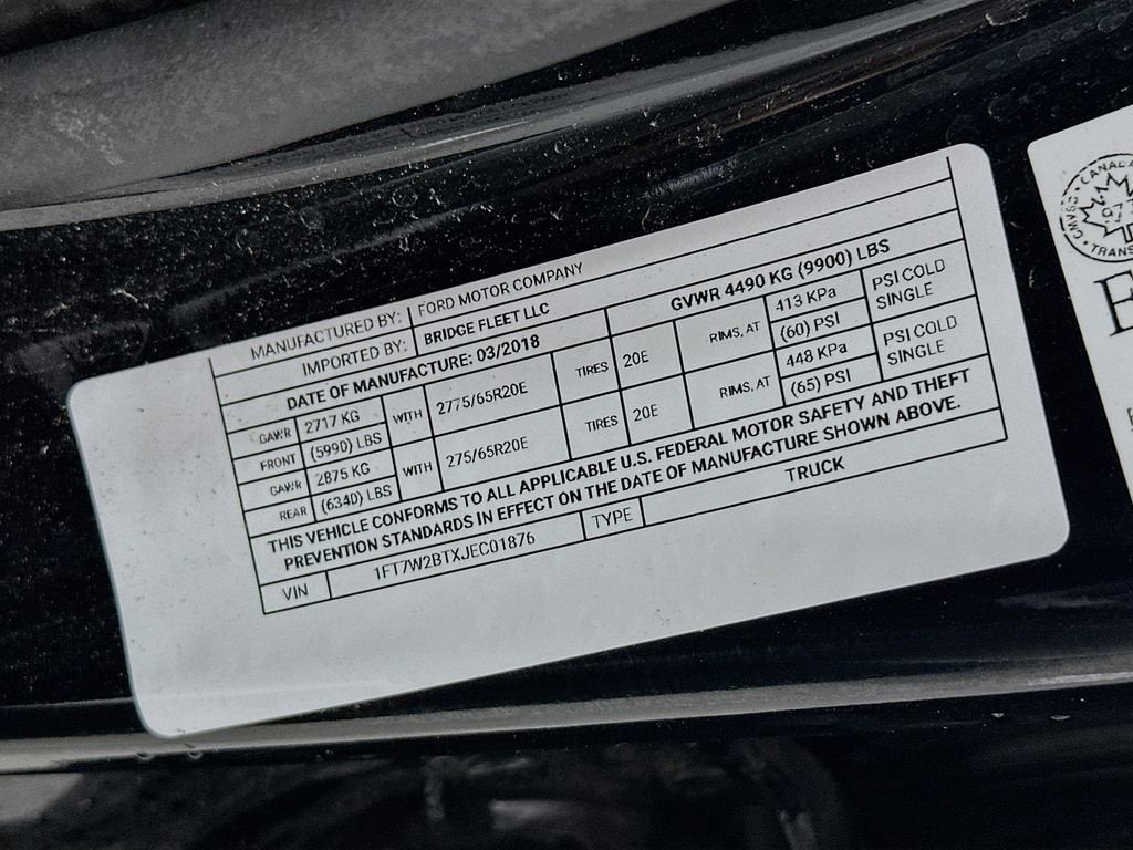 2018 Ford Super Duty F-250 SRW XL