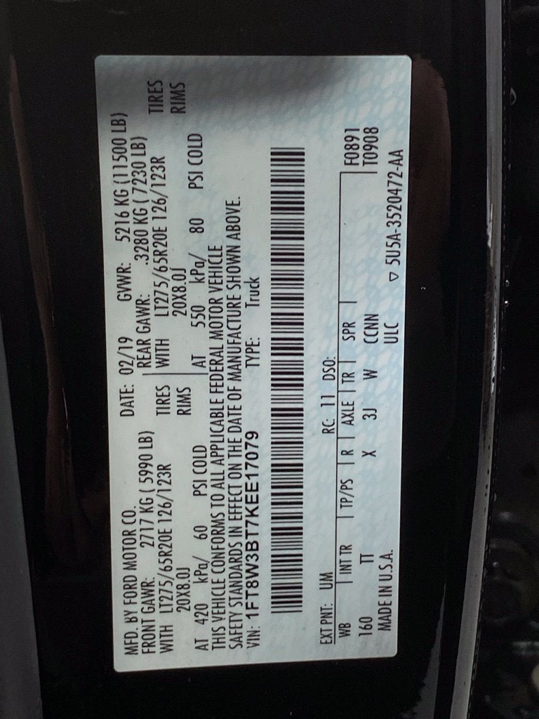 2019 Ford F-350 Limited