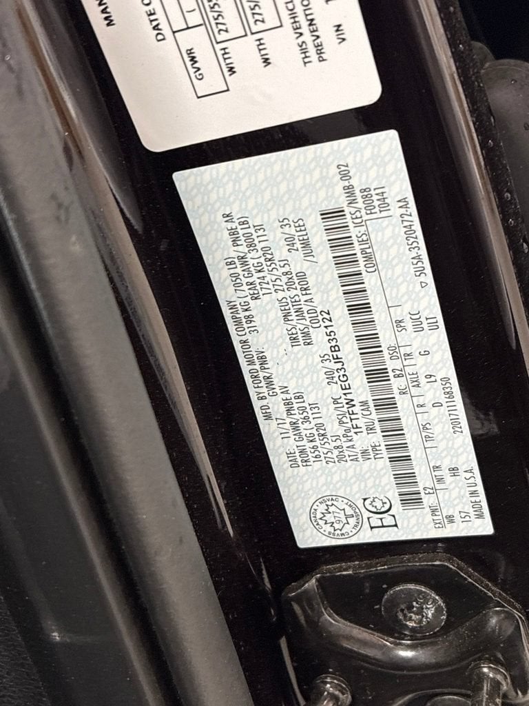 2018 Ford F-150 XL
