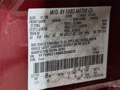 2008 Ford Super Duty F-350 SRW XL