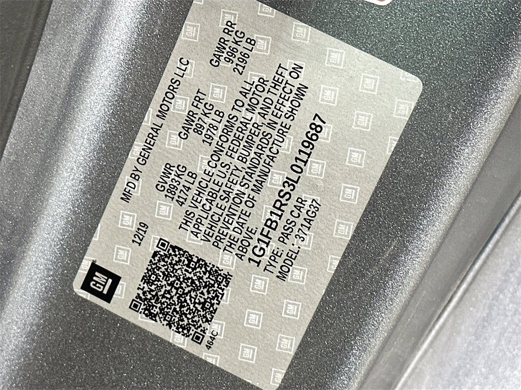 2020 Chevrolet Camaro 1LT