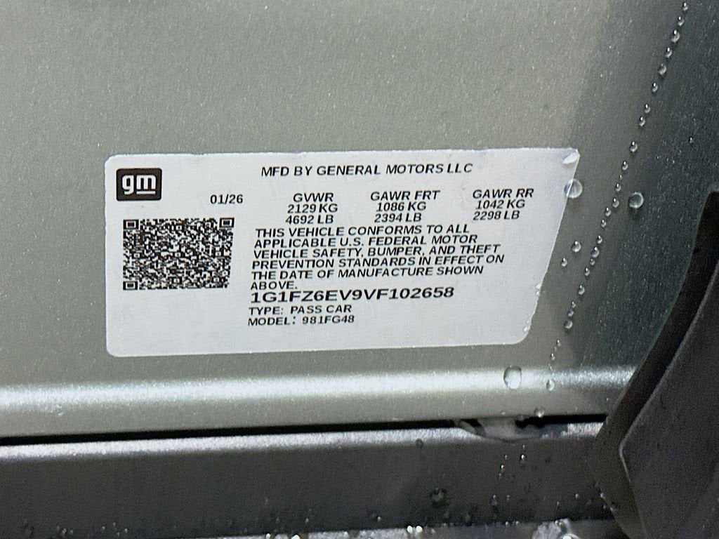 2027 Chevrolet Bolt RS