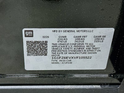 2027 Chevrolet Bolt RS