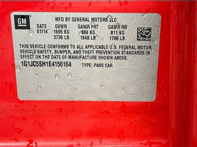 2014 Chevrolet Sonic LT