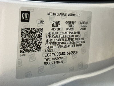 2026 Chevrolet Corvette Stingray 3LT