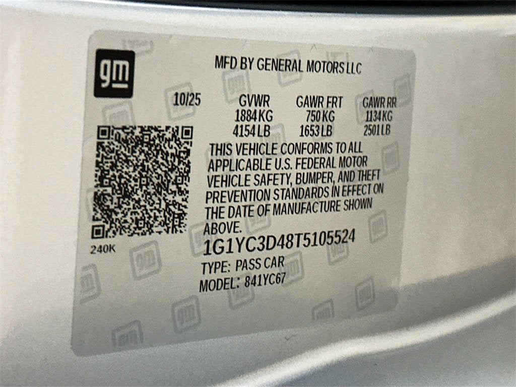 2026 Chevrolet Corvette Stingray 3LT