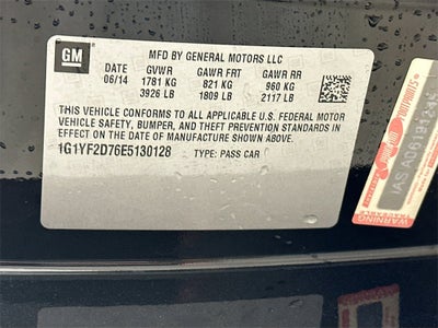 2014 Chevrolet Corvette Stingray 3LT