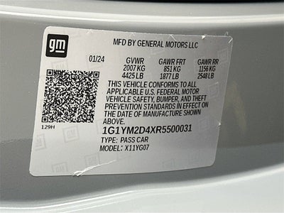 2024 Chevrolet Corvette E-Ray 3LZ