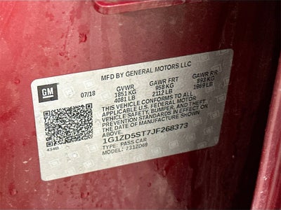 2018 Chevrolet Malibu LT