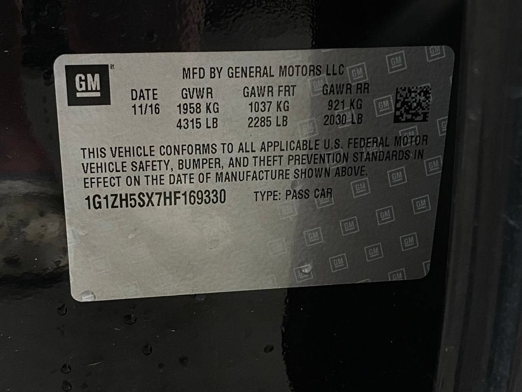 2017 Chevrolet Malibu Premier