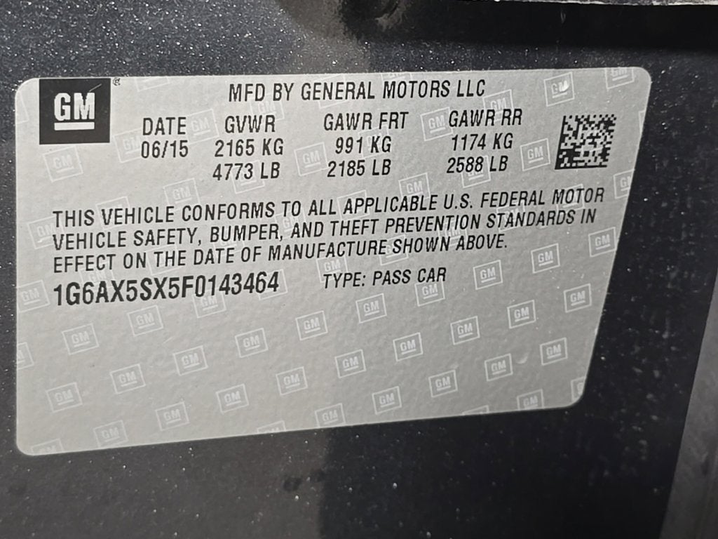 2015 Cadillac CTS Luxury AWD