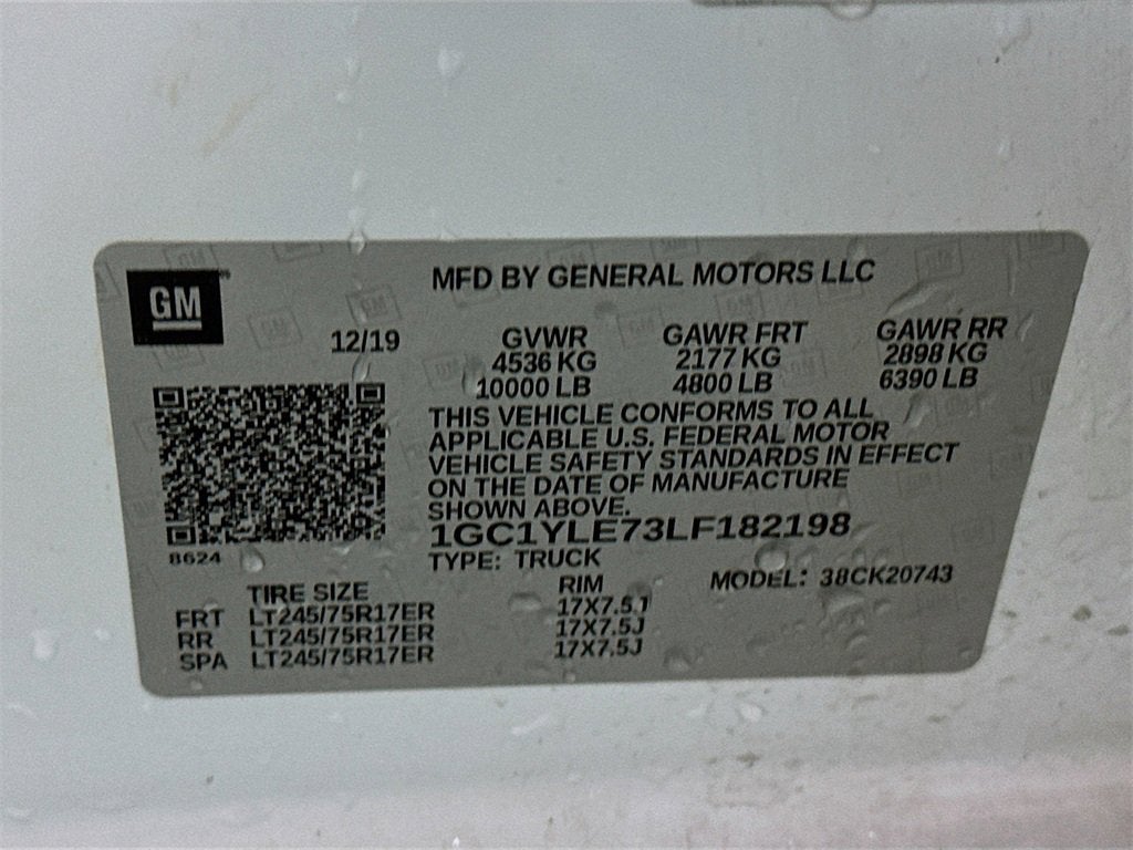 2020 Chevrolet Silverado 2500 HD WT