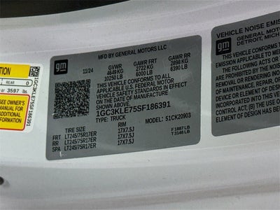 2025 Chevrolet Silverado 2500 HD WT