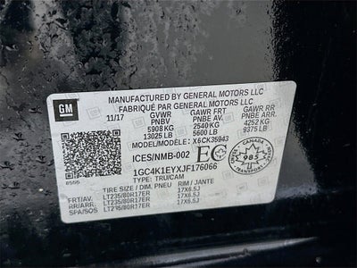 2018 Chevrolet Silverado 3500 HD High Country