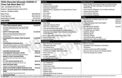 2026 Chevrolet Silverado 2500 HD LT