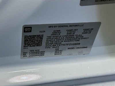 2026 Chevrolet Silverado 3500 HD LT DRW