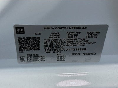 2026 Chevrolet Silverado 3500 HD LT DRW