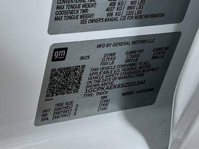 2025 Chevrolet Silverado 1500 WT